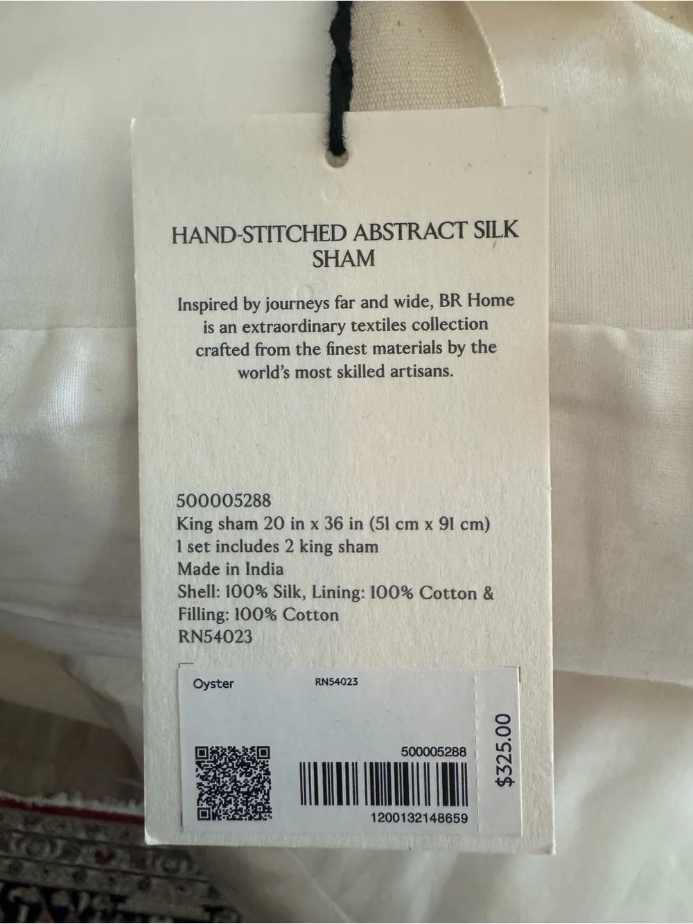 Banana Republic 100% Silk Quilted Bedspread Set